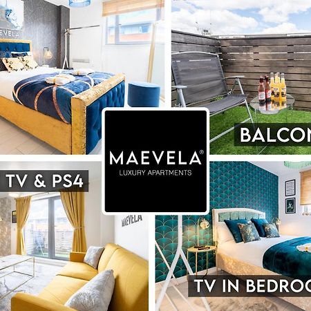 Maevela Apartments - Ultra Lavish Luxury 2 Bed Apartment City Centre - With Balcony - Free Secure Parking - Ps4 & Smart Tv'S Birmingham Eksteriør billede