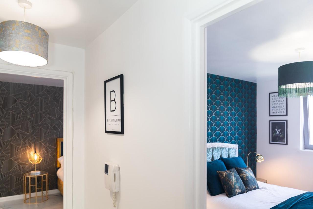Maevela Apartments - Ultra Lavish Luxury 2 Bed Apartment City Centre - With Balcony - Free Secure Parking - Ps4 & Smart Tv'S Birmingham Eksteriør billede