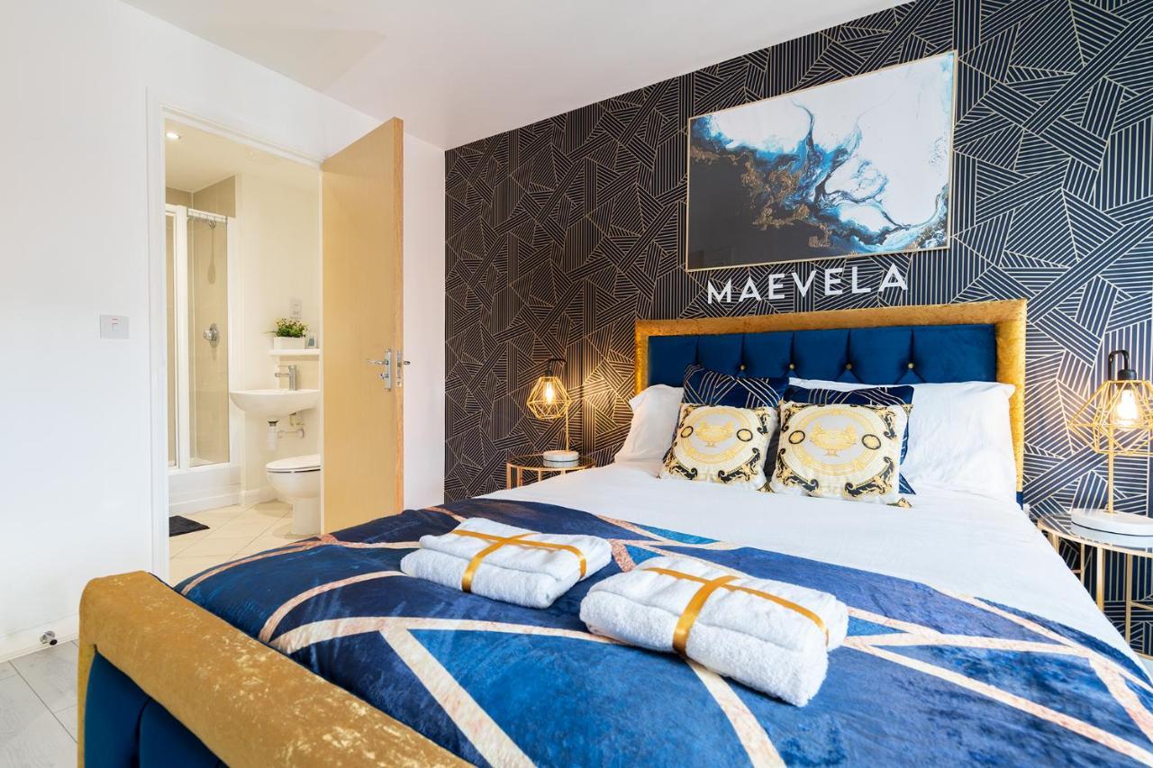 Maevela Apartments - Ultra Lavish Luxury 2 Bed Apartment City Centre - With Balcony - Free Secure Parking - Ps4 & Smart Tv'S Birmingham Eksteriør billede