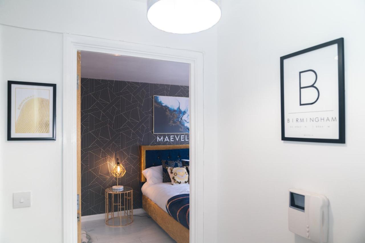 Maevela Apartments - Ultra Lavish Luxury 2 Bed Apartment City Centre - With Balcony - Free Secure Parking - Ps4 & Smart Tv'S Birmingham Eksteriør billede