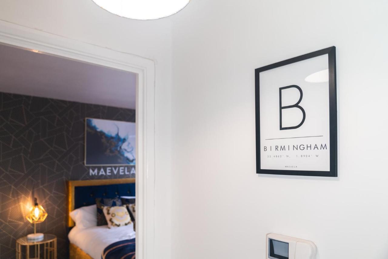 Maevela Apartments - Ultra Lavish Luxury 2 Bed Apartment City Centre - With Balcony - Free Secure Parking - Ps4 & Smart Tv'S Birmingham Eksteriør billede