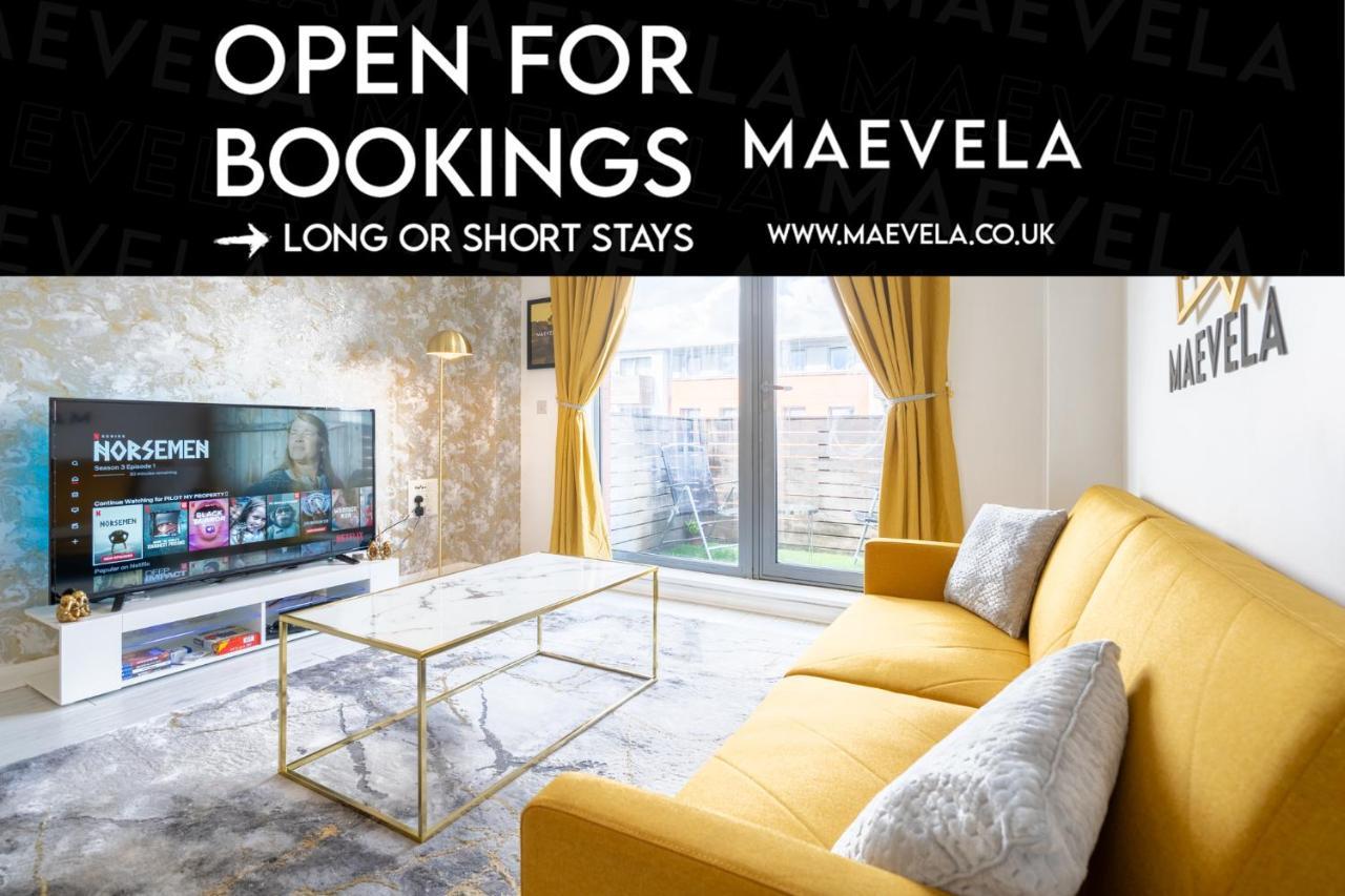 Maevela Apartments - Ultra Lavish Luxury 2 Bed Apartment City Centre - With Balcony - Free Secure Parking - Ps4 & Smart Tv'S Birmingham Eksteriør billede